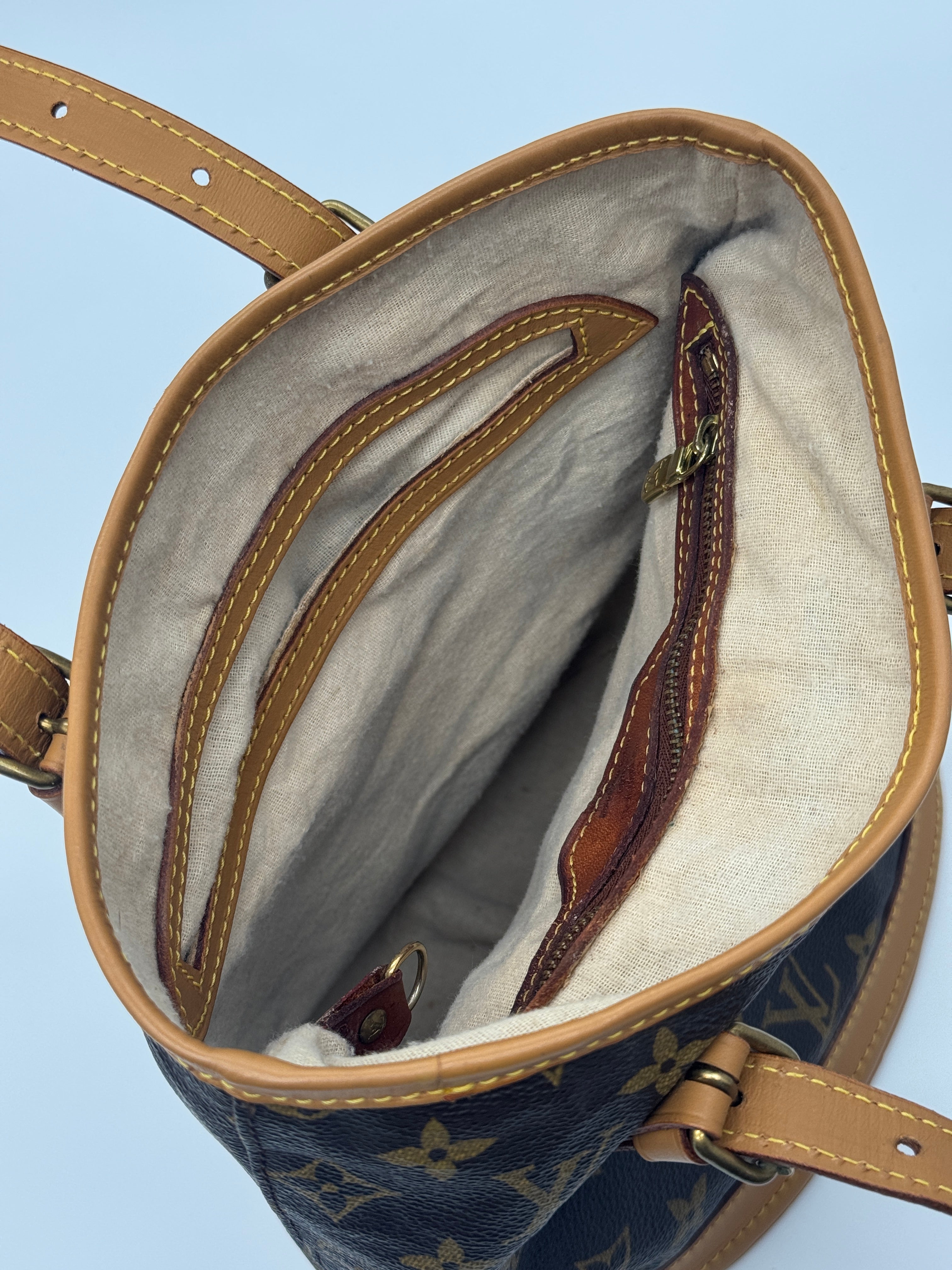 Louis Vuitton Monogram Bucket Petit Bag