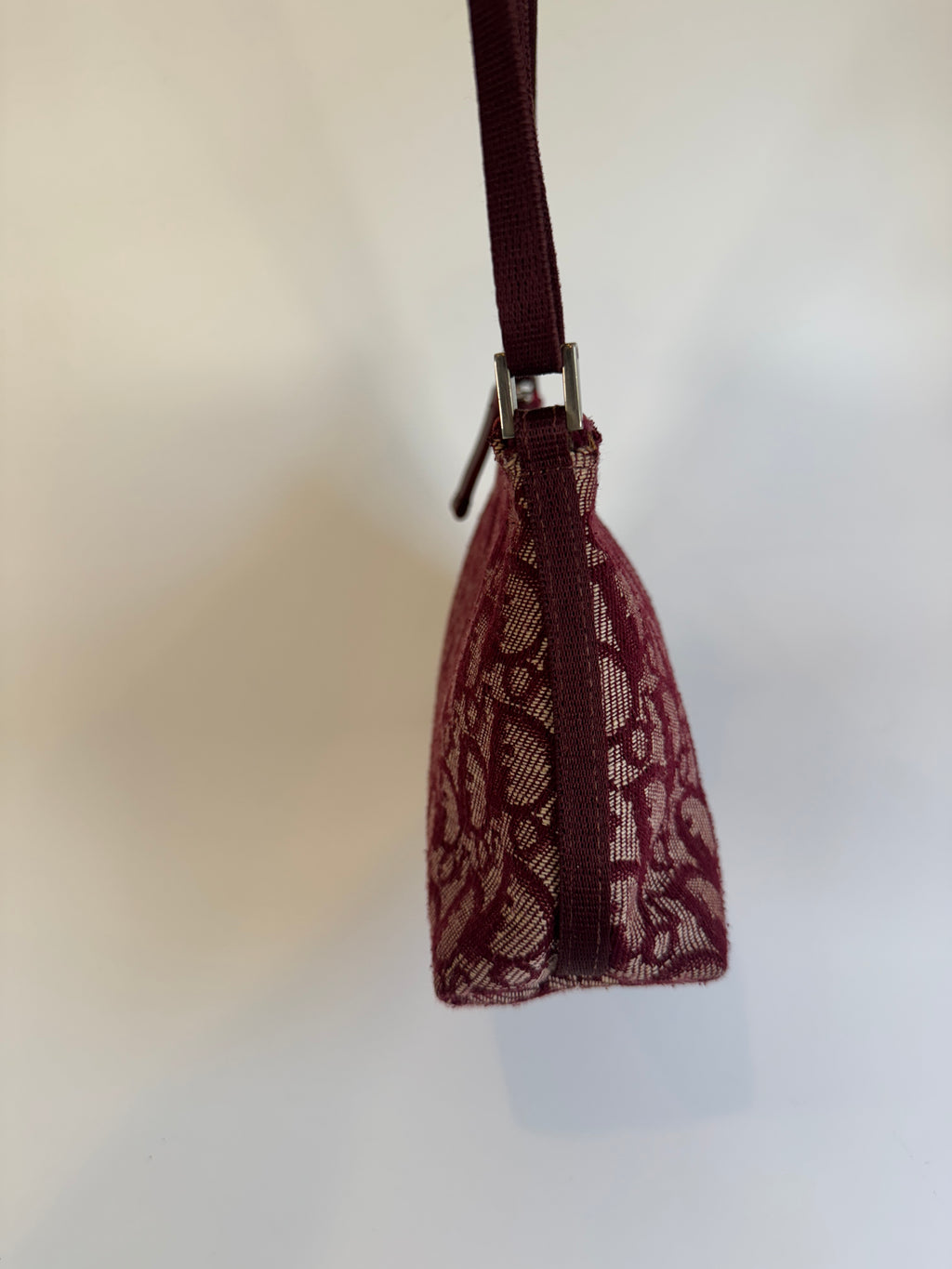 Dior Trotter Burgundy Pochette