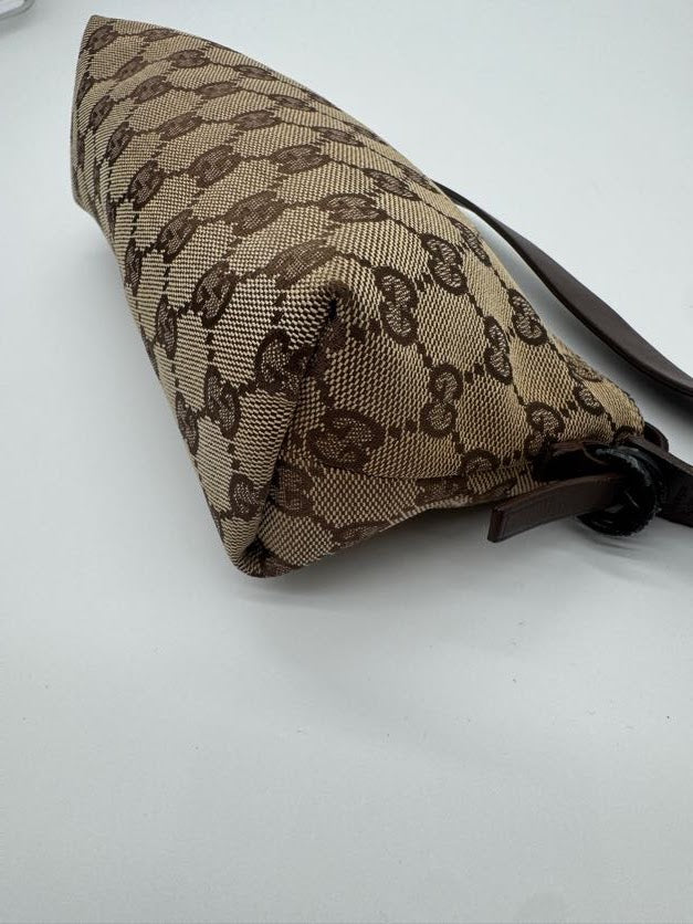 Gucci Brown Monogram Pochette