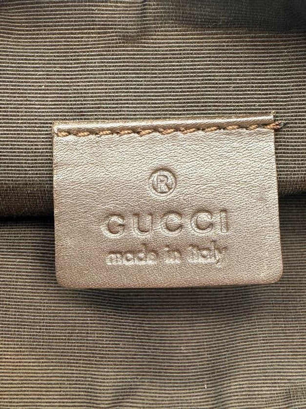 Gucci Brown Monogram Pochette