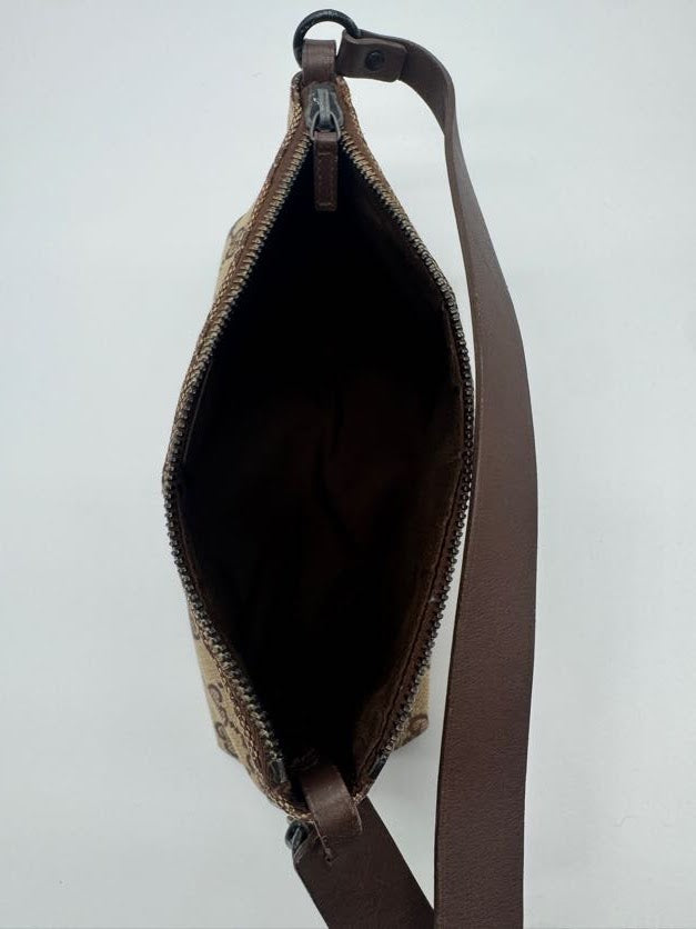 Gucci Brown Monogram Pochette