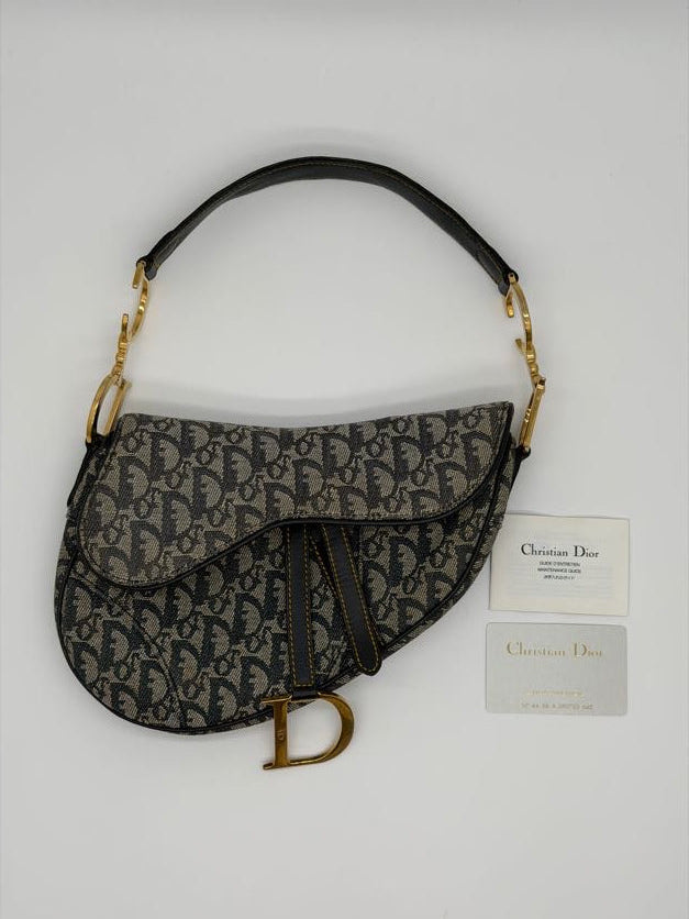 Dior Trotter Saddle Gold Hardware