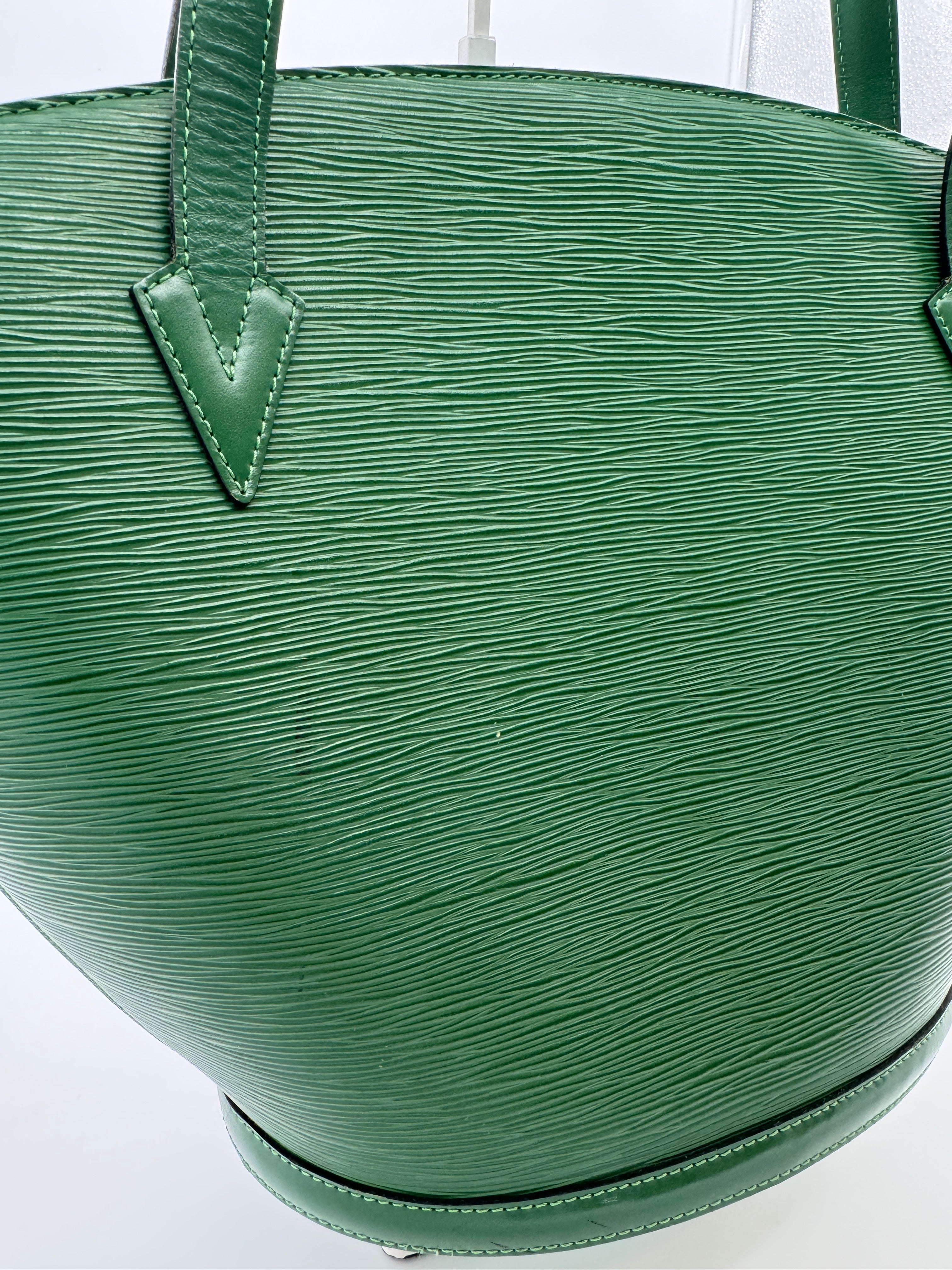 Louis Vuitton Green Epi Leather Saint-Jacques Tote Bag