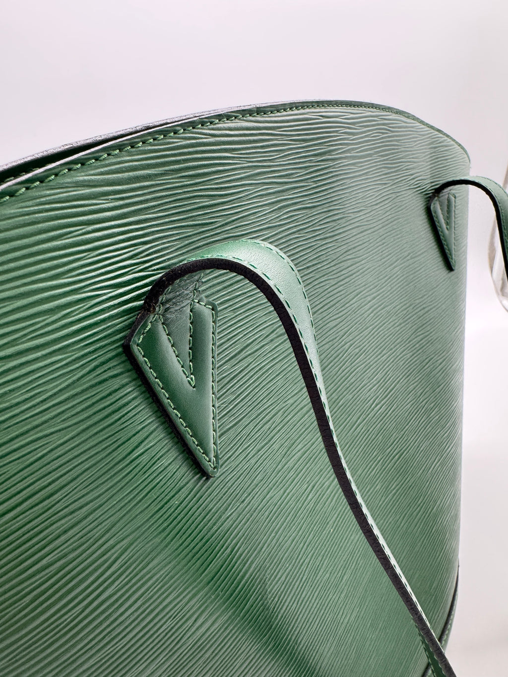 Louis Vuitton Green Epi Leather Saint-Jacques Tote Bag