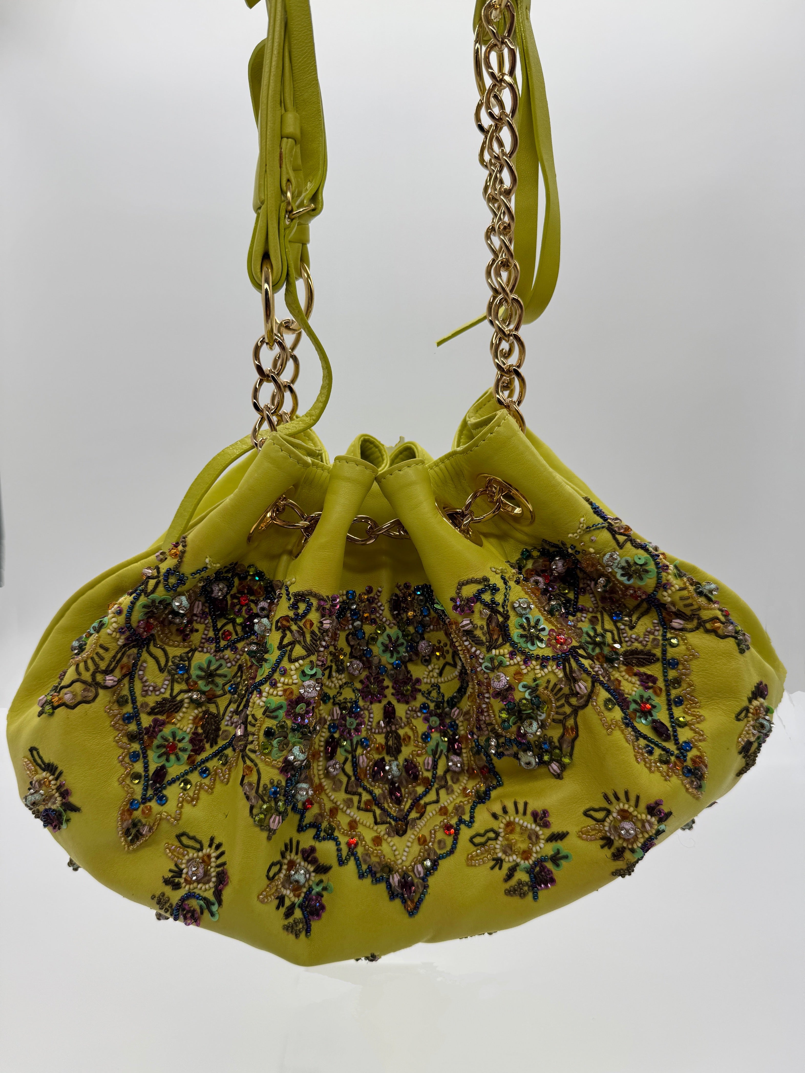 Etro Beaded Drawstring Bag