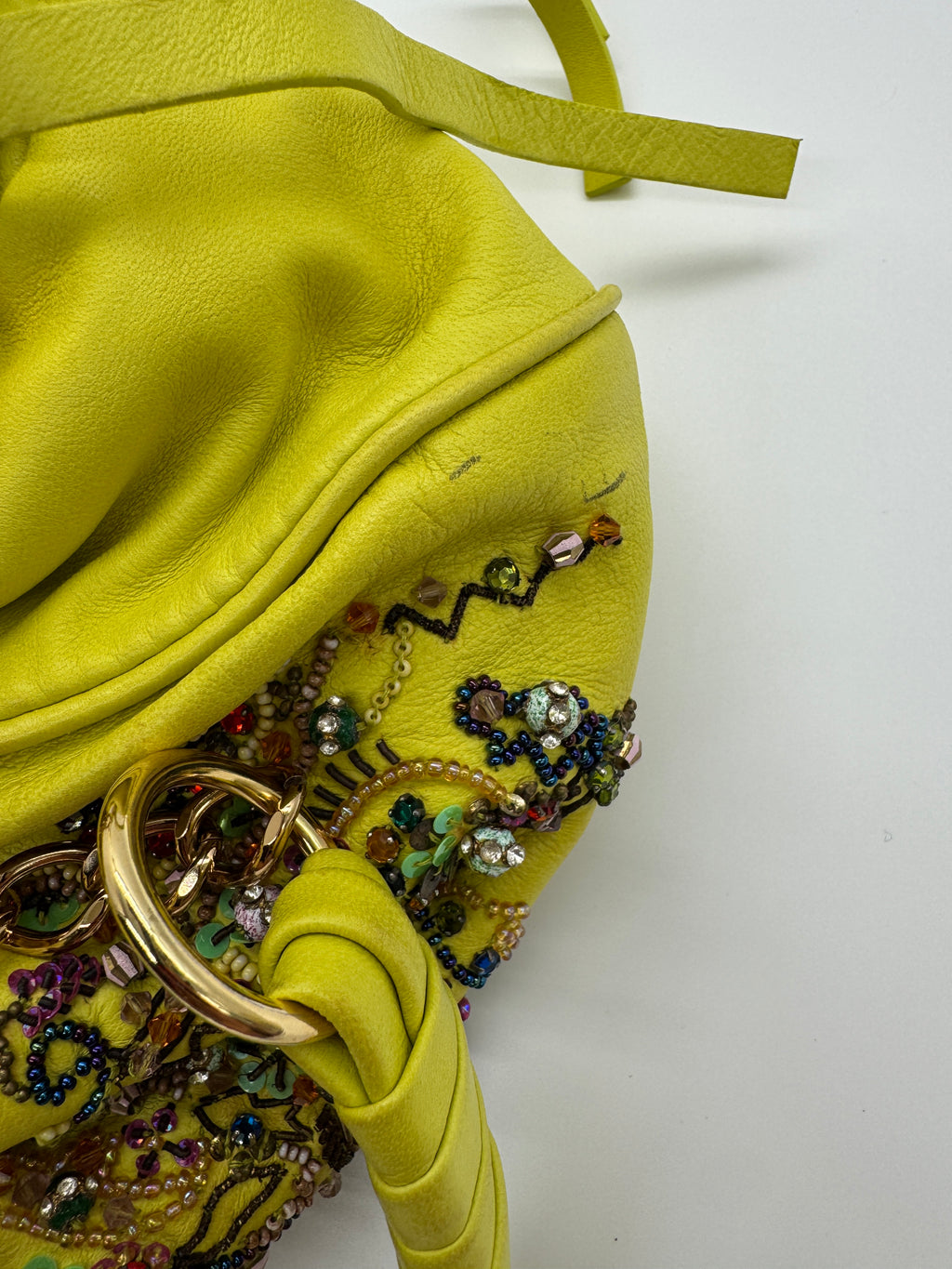 Etro Beaded Drawstring Bag