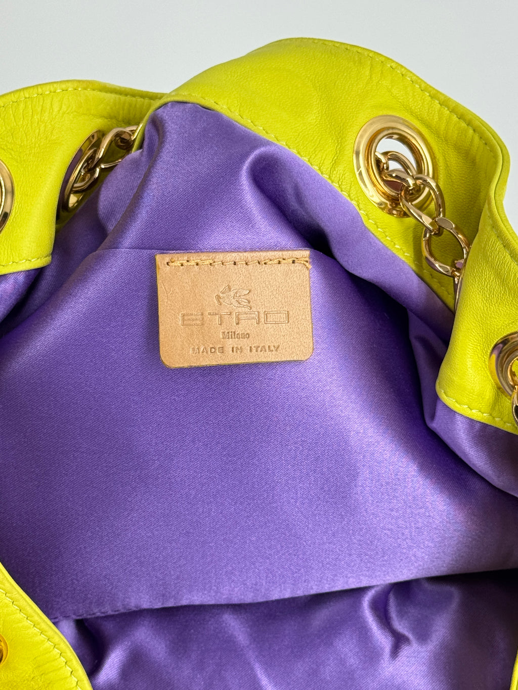 Etro Beaded Drawstring Bag