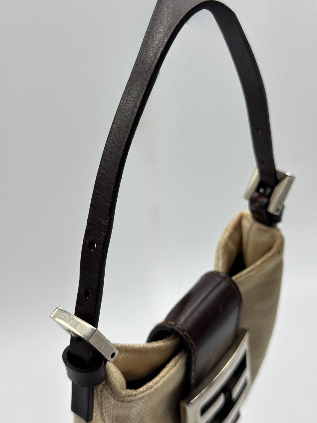 Fendi Mini Croissant Zucca