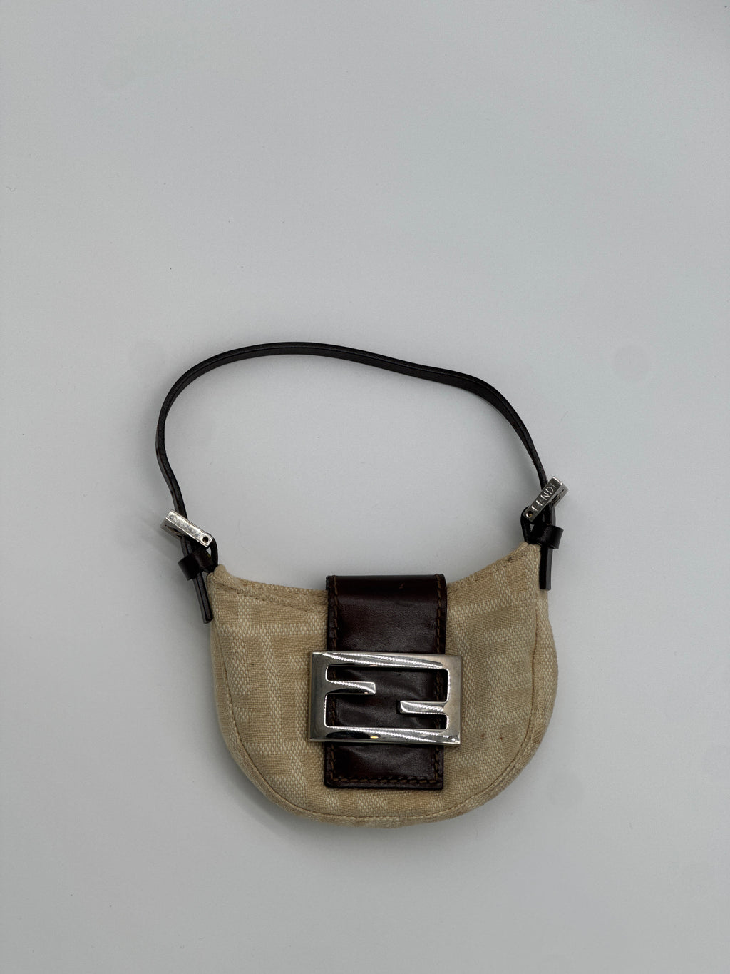 Fendi Mini Croissant Zucca