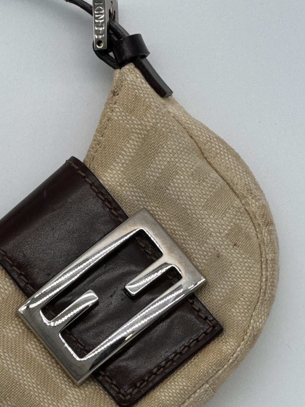 Fendi Mini Croissant Zucca