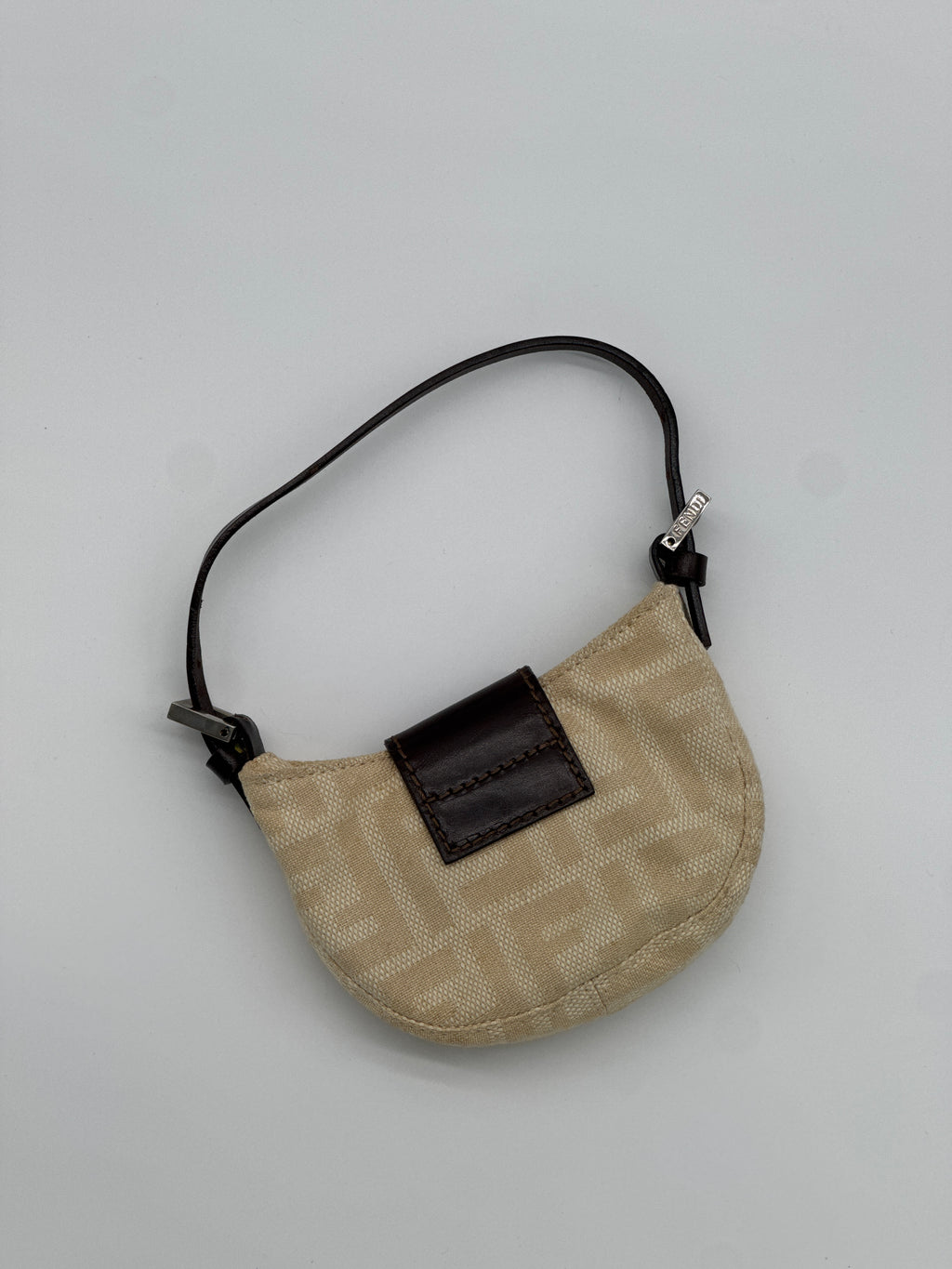 Fendi Mini Croissant Zucca